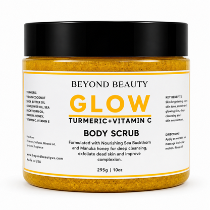 TURMERIC GLOW  EXFOLIATING FACE SCRUB