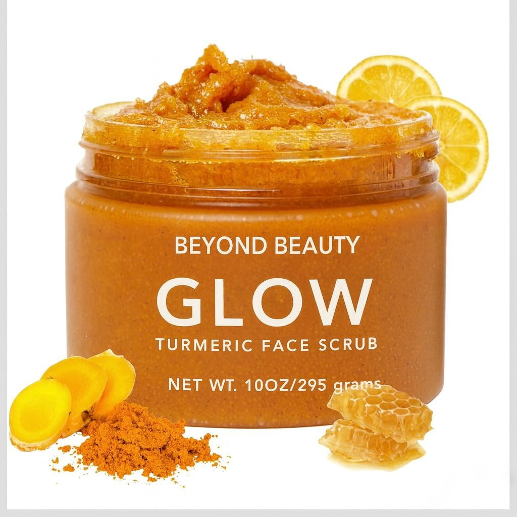 TURMERIC GLOW  EXFOLIATING FACE SCRUB