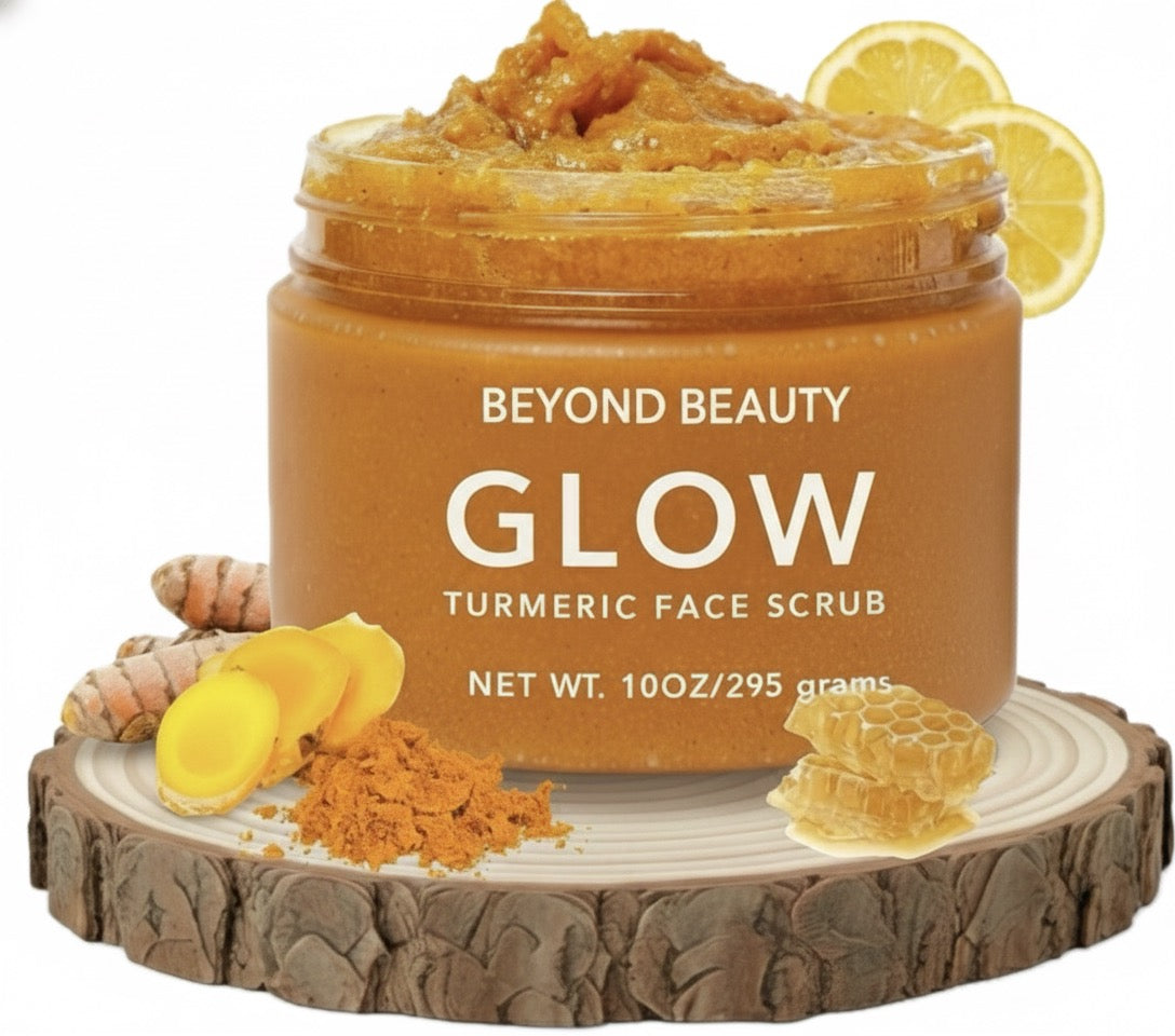 TURMERIC GLOW  EXFOLIATING FACE SCRUB